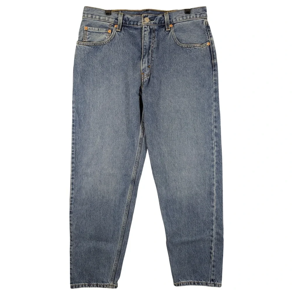 Levis 550 Jeans Men's 34x30 (Tag 34x32) Blue Relaxed Fit Straight Leg‎